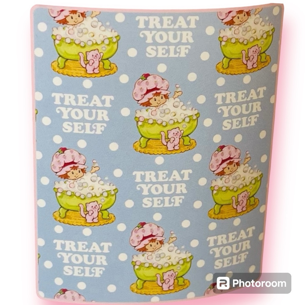Strawberry Shortcake Plush Throw Travel Blanket
